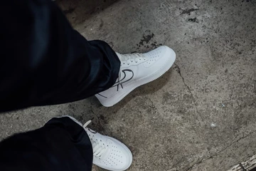 Air Force 1 Wire Frame - on feet