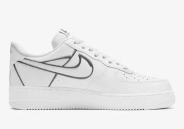 Nike Air Force 1 Metal Frame White