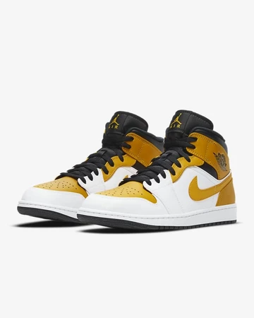 Jordan 1 Mid University Gold
