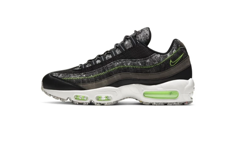 Nike Air Max 95 Recycled Wool Electric Green Dead Stock