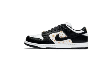 Supreme x Nike SB Dunk Low Black/White