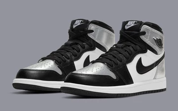 Nike Air Jordan 1 Silver Toe