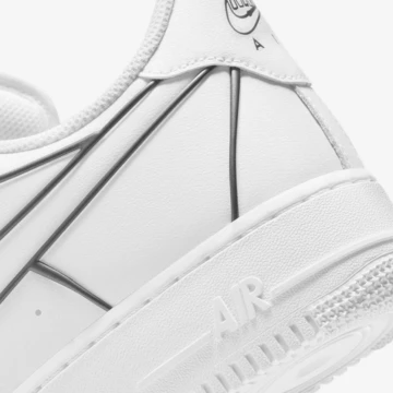 Nike Air Force 1 Metal Frame White