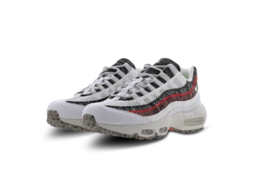 Nike Air Max 95 Recycled Wool White Bright Crimson