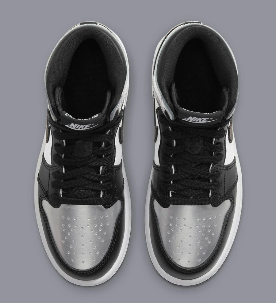 Nike Air Jordan 1 Silver Toe
