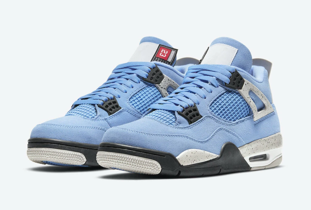 Jordan 4 university blue sale DEADSTOCK