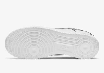 Nike Air Force 1 Metal Frame White