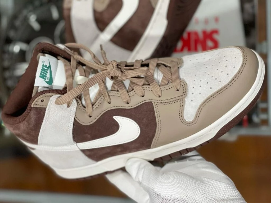靴 Nike Dunk High PRM \"Light Chocolate\" Nike Dunk High Premium 