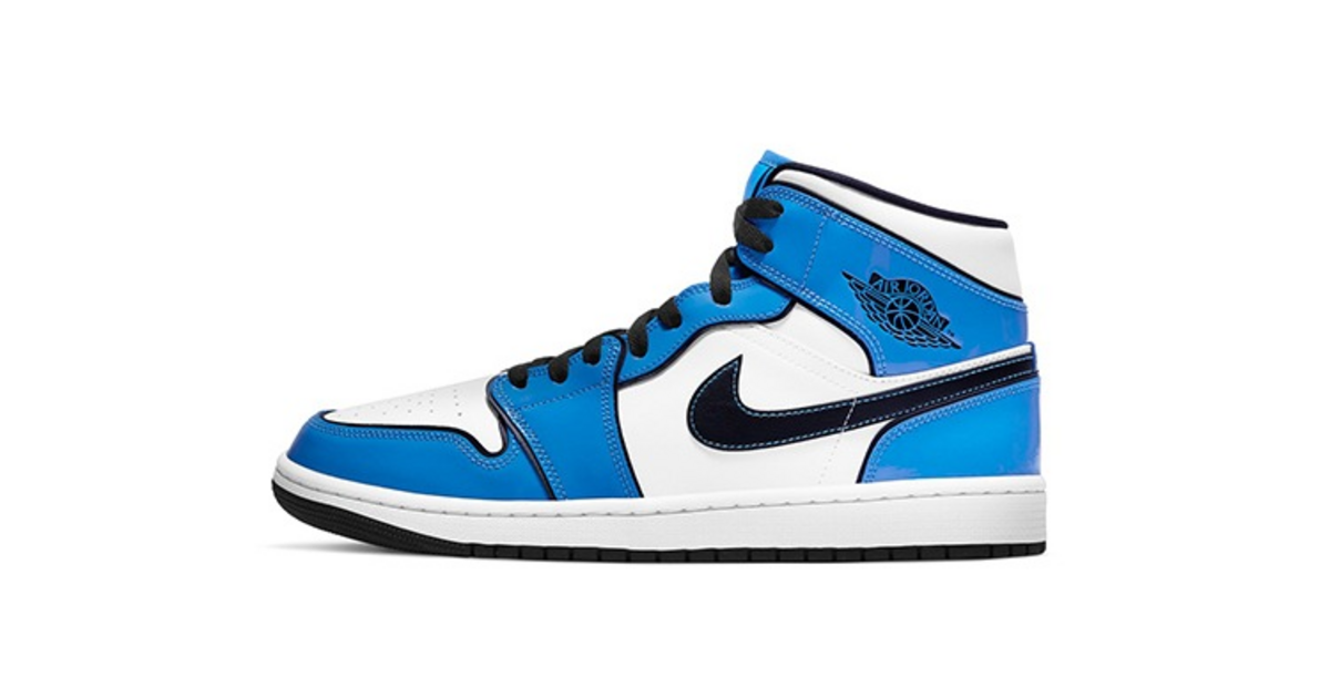 Jordan 1 Mid Signal Blue DD6834-402 | Dead Stock