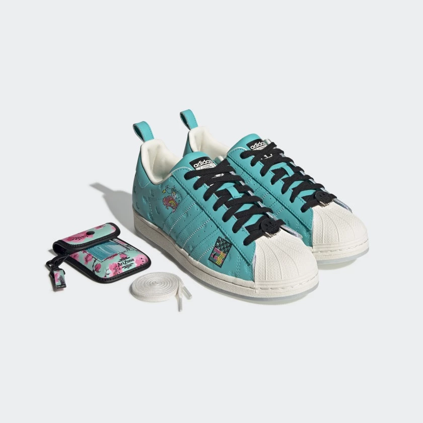 adidas gazelle silver green womens Adidas Superstar Arizona Have an Iced Day Teal