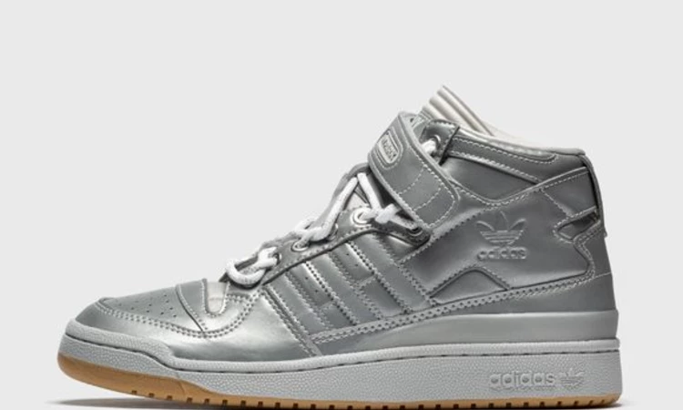 adidas x Ivy Park Forum Mid Silver