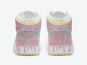 Nike Air Jordan 1 Mid Paint Drip