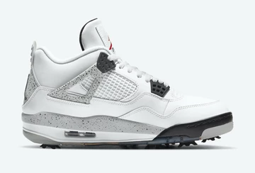 Jordan 4 White Cement Golf
