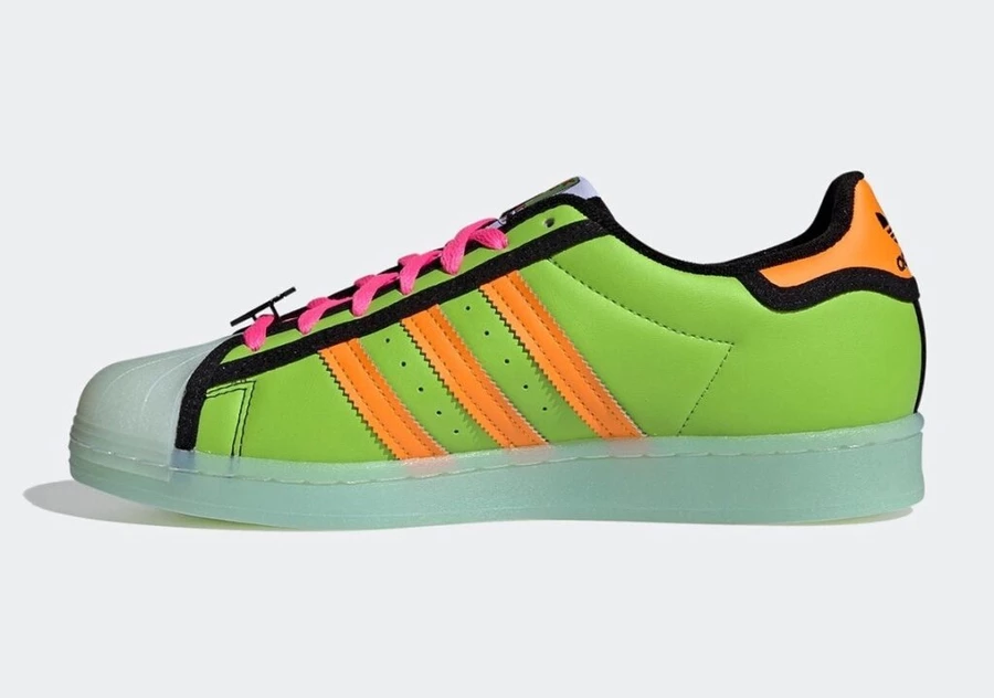 adidas gazelle silver green womens The Simpsons x Adidas Superstar 'Squishee' (DS)  47 Jump Street