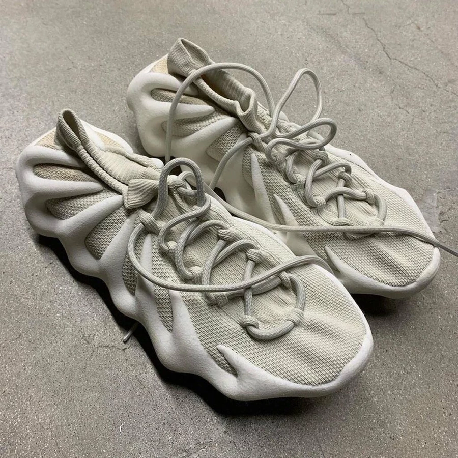 adidas gazelle silver green womens Adidas Yeezy 450 "Cloud White"  STVTEMENT