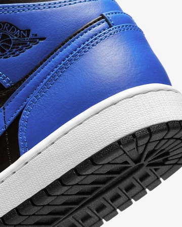 Jordan 1 Mid Hyper Royal