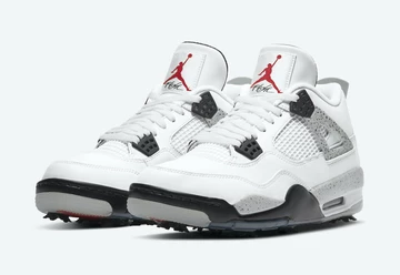 Jordan 4 White Cement Golf