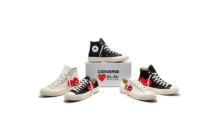 Converse x CDG Play Chucks 70