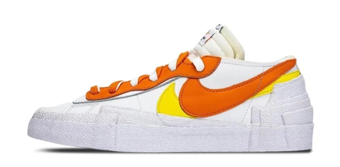 Nike x Sacai Blazer Low Magma Orange DD1877-100 | Dead Stock
