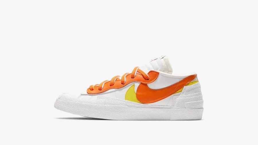Nike x Sacai Blazer Low Magma Orange DD1877-100 Dead Stock