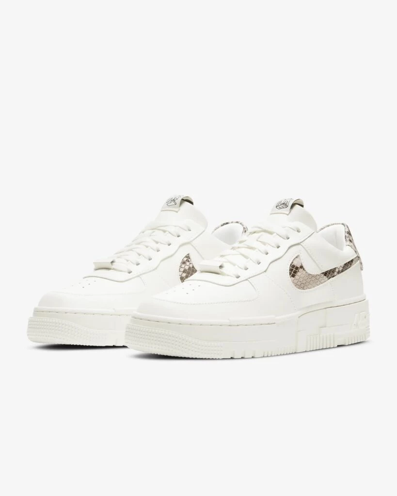 Nike Air Force Pixel Snake Swoosh CV8481-101 Dead Stock