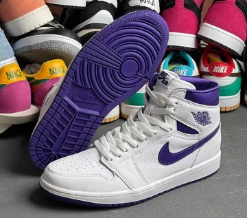 Jordan 1 High Court Purple