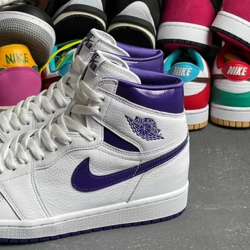 Jordan 1 High Court Purple