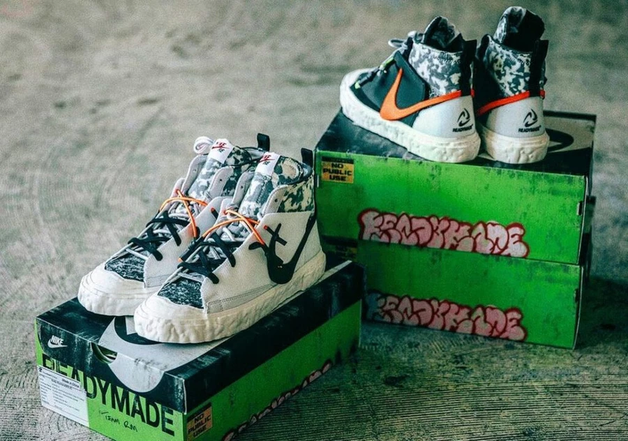 READYMADE x Nike Blazer Mid White READYMADE x Nike Blazer Mid