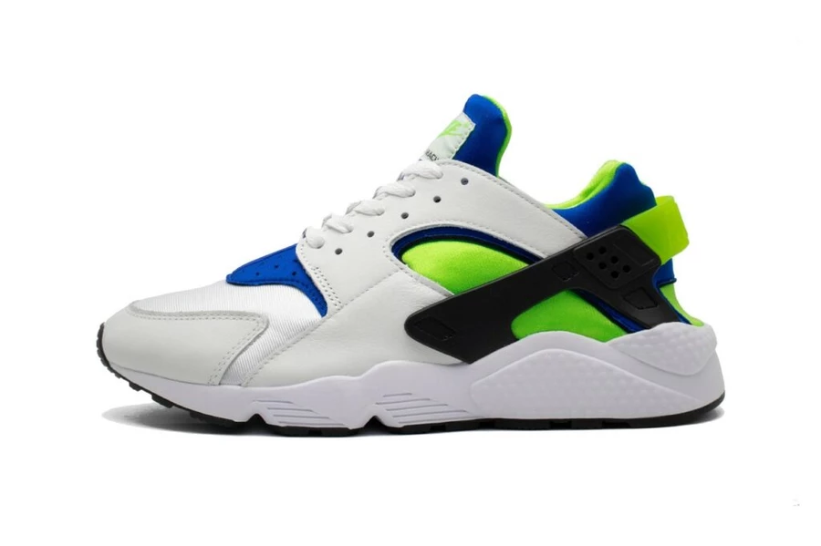 Nike Air Huarache Scream Green DD1068-100 Dead Stock