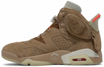 Travis Scott Jordan 6 British Khaki DH0690-200