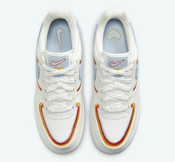 Nike Air Force 1 Sail Denim Swoosh DJ4655-133