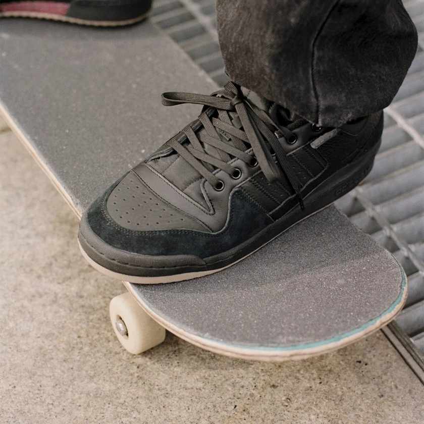 Adidas Forum Black On Feet Adidas Forum Low Shoes White Adidas - Main Image