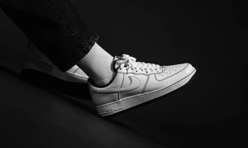 Nike Air Force 1 Black Stitch