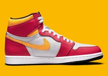 Jordan 1 High Light Fusion Red