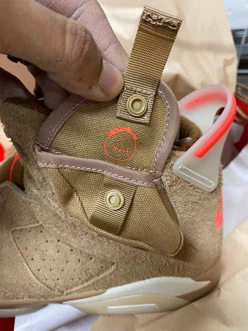Travis Scott Jordan 6 British Khaki