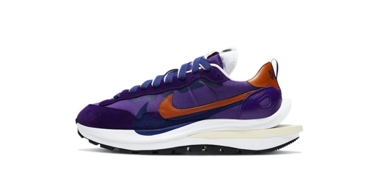 靴 SACAI x NIKE Vapor Waffle DARK IRIS 25cm nike-sacai-vaporwaffle-dark-