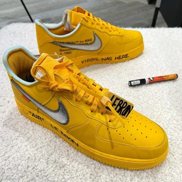 OFF-WHITE Air Force 1 Canary Yellow