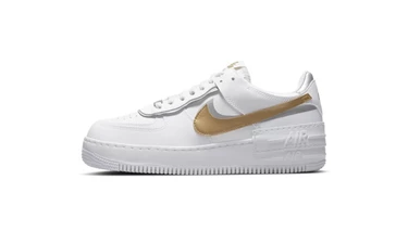 Air Force 1 Shadow Gold Swoosh