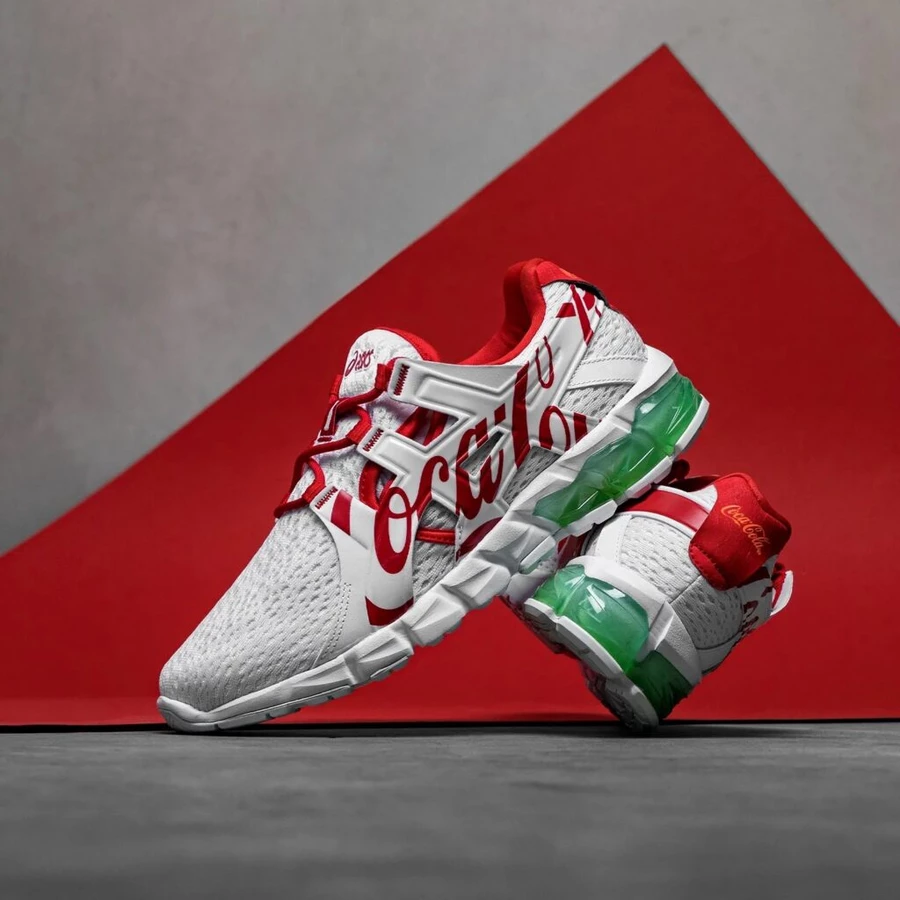 Coca-Cola x ASICS Gel-Quantum 90 Tokyo 1023A062-100 | Dead Stock
