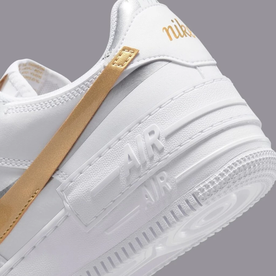 Air Force Shadow Gold Swoosh DM3064-100 Dead Stock