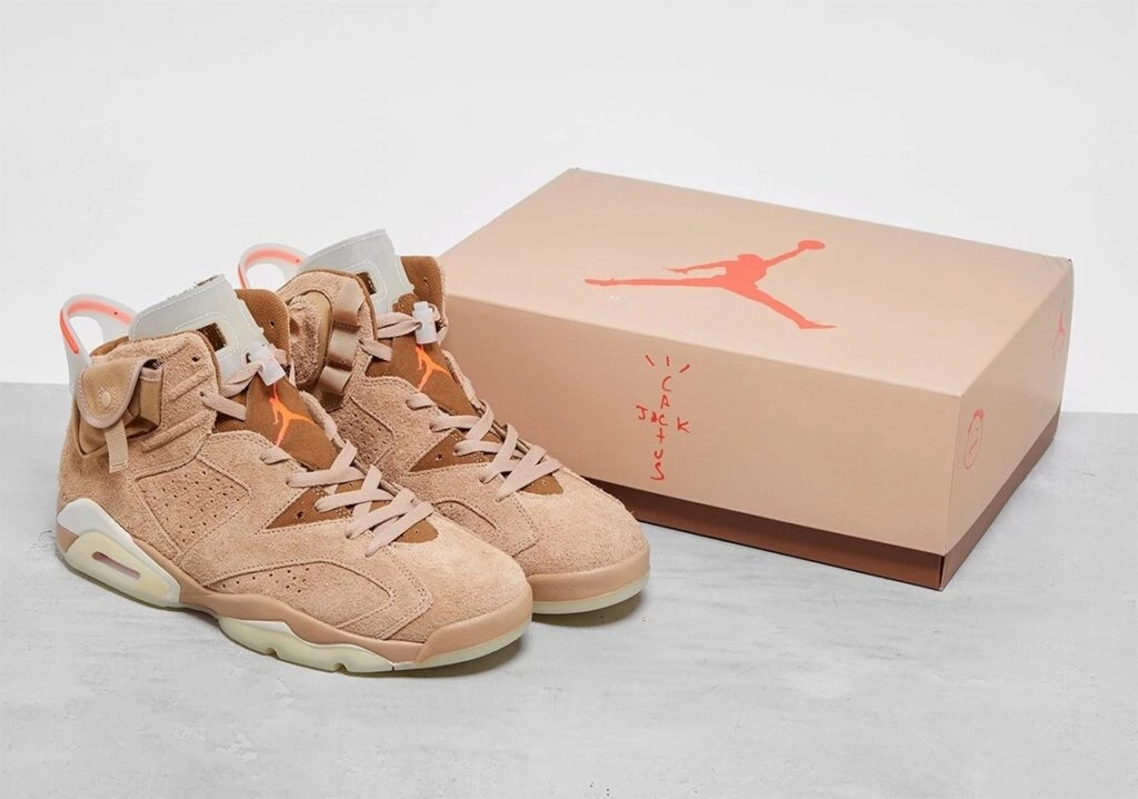 Travis Scott cheapest Jordan 6 British Khaki