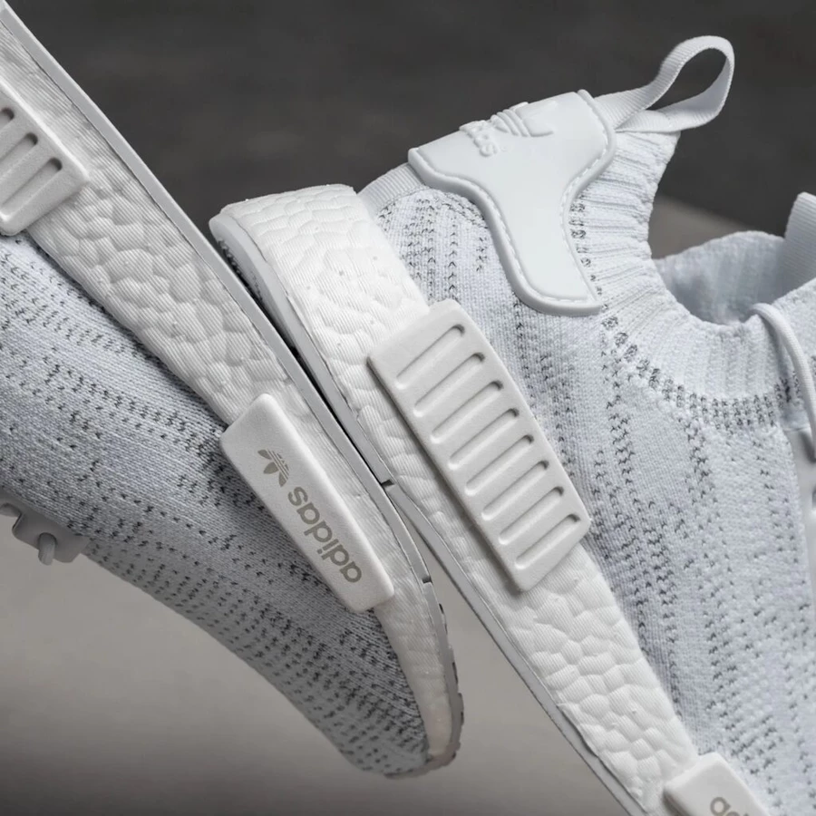 adidas gazelle silver green womens adidas NMD R1 'Cloud White/Gum' – Athletic Corner main image 0