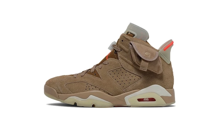 Travis Scott Jordan 6 British Khaki