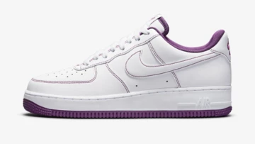 Air Force 1 Purple Stitch
