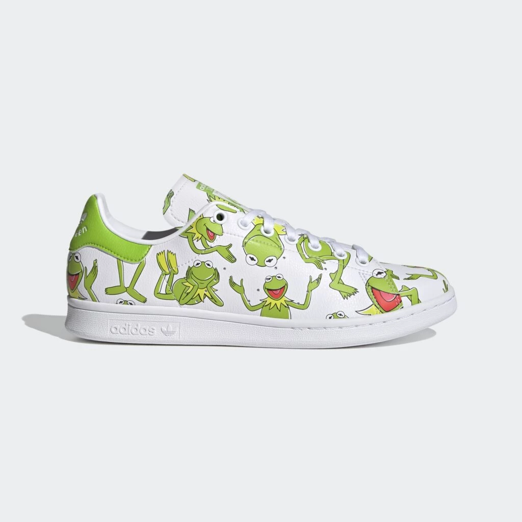adidas STAN SMITH KERMIT スニーカー ディズニーコラボ 期間限定値下げ!]adidas Stan Smith x Kermit 26.5cm 白