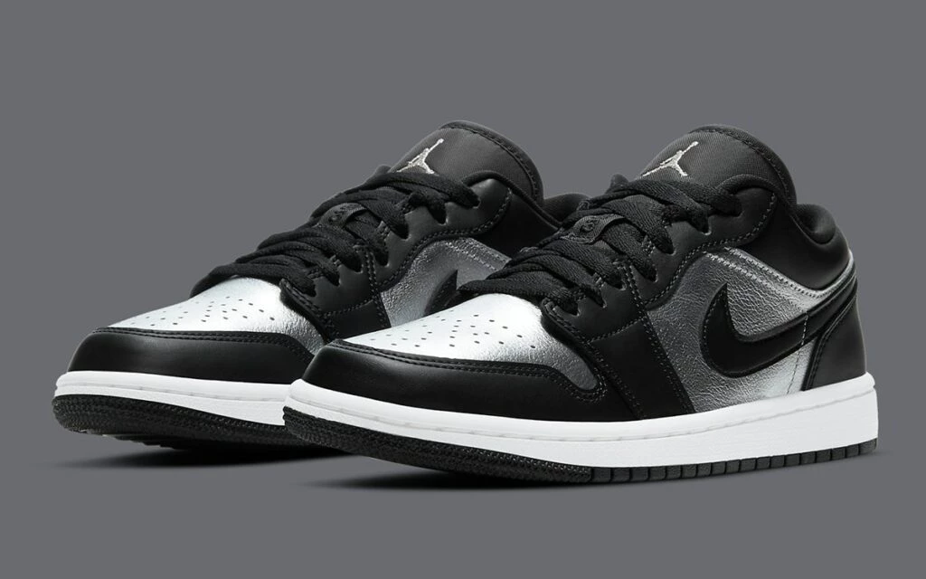 Jordan 1 Low Silver Toe DA5551 001 Dead Stock