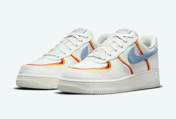 Nike Air Force 1 Sail Denim Swoosh DJ4655-133