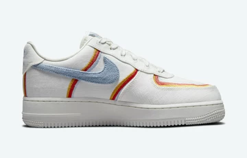 Nike Air Force 1 Sail Denim Swoosh DJ4655-133
