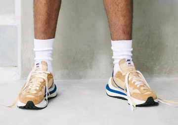 Nike Sacai VaporWaffle Tan Navy DD1875-200