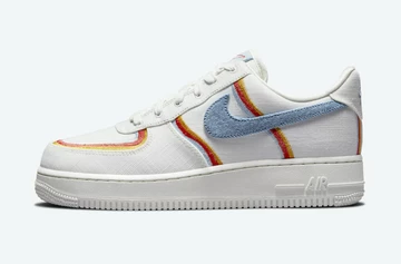 Nike Air Force 1 Sail Denim Swoosh DJ4655-133